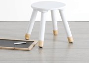 Παιδικό Σκαμπό (Φ24x26) A-S Sweet White 127143B