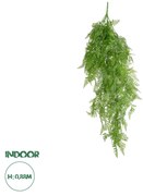 GloboStar® Artificial Garden HANGING FERN 20804 Τεχνητό Διακοσμητικό Κρεμαστό Φυτό Φτέρη Μ40 x Π20 x Υ88cm