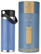 Θερμός Travel Chug Save The Aegean Denim Blue 500ml Estia 01-17774