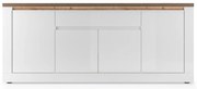 Έπιπλο Τηλεόρασης Ανθρακί Οξειδωμένο 121x43x57