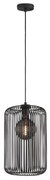 Κρεμαστό Φωτιστικό Οροφής Μαύρο Cage 860867 Fischer Honsel-860867-Μαύρο 860867