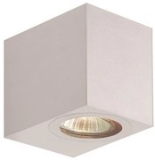 Απλίκα-Σποτ Φωτιστικό Τοίχου Πλαστικό IP54 DOWN 9.5x7x8εκ Eurolamp-145-82070-Λευκό 145-82070