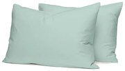 Μαξιλαροθήκες 50x70 Σετ 2 Τεμ. Sunshine Home Cotton Feelings 105 Aqua