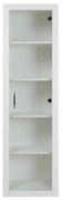 MATIS Βιτρίνα στήλη με γυάλινη πόρτα Wood 55/s Matis550609