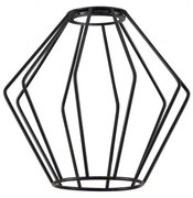 Καπέλο Φωτιστικού Μαύρο Πλέγμα 20x20cm Adept 77-8259 Homelighting 77-8259 Μαύρο