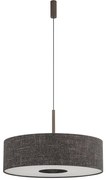 Φωτιστικό Οροφής Amarela L 11660 65x130cm 25W 1xE27 Choco-Black Nowodvorski