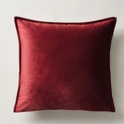 Μαξιλαροθήκη Διακοσμητική Winter 710/02 Red Velvet Gofis Home 43X43 Πολυέστερ