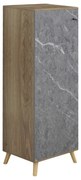 ΠΑΠΟΥΤΣΟΘΗΚΗ-ΝΤΟΥΛΑΠΙ ALVARO HM8954.12 ΜΕΛΑΜΙΝΗ SONAMA-STONE TEXTURE 50Χ38Χ135Yεκ.