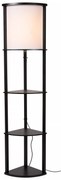 Φωτιστικό Επιδαπέδιο Lucide 44798-81-30 MENNO Μαύρο Ματ (Black Mat)|Μπεζ/Κρεμ (Beige/Creme)