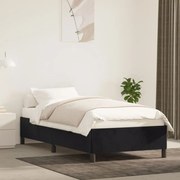 vidaXL Πλαίσιο Κρεβατιού Boxspring Μαύρο 100 x 200 εκ. Βελούδινο