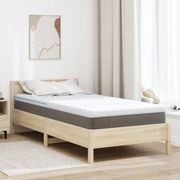 vidaXL Στρώματα Λευκό 90 x 190 cm 100% ύφασμα πολυεστέρα με τζακάρ