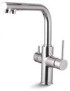 KARAG A-86C Chrome Μπαταρία Κουζίνας Χρωμέ Inox, Κράμα Ορειχάλκου