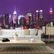 Φωτοταπετσαρία - Rainbow city lights - New York 450x270