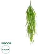 GloboStar® Artificial Garden HANGING CORN GRASS  20825 Τεχνητό Διακοσμητικό Κρεμαστό κλαδί Καλαμπόκι Μ23 x Π10 x Υ91cm