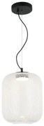Κρεμαστό Φωτιστικό Οροφής LED 13W Γυαλί Φ23cm Kiva Viokef-4318600-Διάφανο 4318600