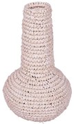 Βάζο Sannery Inart sisal Φ18x30εκ 337-000042-337-000042-Μπεζ 337-000042