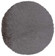Γούνινο Στρογγυλό Χαλί (Φ160) Βιοκαρπέτ Krolik R04 D Grey