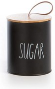 Δοχείο Για Ζάχαρη Sweet Sugar 10,4x13 Black Nef-Nef Homeware Μέταλλο