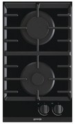 Gorenje GC321B Domino Εστία Υγραερίου Αυτόνομη 30x52εκ. Μαύρη