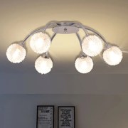 vidaXL Φωτιστικό Οροφής με 6 LED Λαμπτήρες G9 240 W