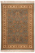 Χαλί Διαδρόμου (80x140) Βιοκαρπέτ Isfahan 3783B Blue/ Cream