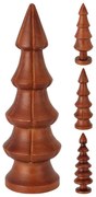 Ξύλινο διακοσμητικό δέντρο Mango wood, 8x24cm, Walnut, σε 3 επιλογές σχεδίου
