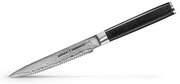 Μαχαίρι Ντομάτας Damascus SD-0071 12,8cm Black Samura Ανοξείδωτο Ατσάλι
