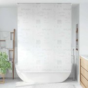 vidaXL Κουρτίνα Μπάνιου Ρολό Σχέδιο Πιτσιλιά 160 x 240 εκ.