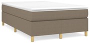 ΚΡΕΒΑΤΙ BOXSPRING ΜΕ ΣΤΡΩΜΑ TAUPE 120X190 ΕΚ. ΥΦΑΣΜΑΤΙΝΟ 3269694