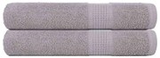 Πετσέτες 2 τεμ. FROGN Γκρι 100x200 εκ. 100% Βαμβάκι