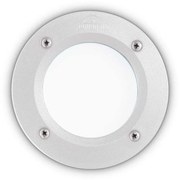 Φωτιστικό Τοίχου Χωνευτό Avenue Round 096544 13,5x8cm GX53 max 10W White Ideal Lux