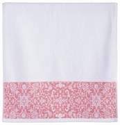 Πετσέτα Dreamer White Nef-Nef Face 50x90cm 100% Βαμβάκι