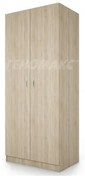 Ντουλάπα Δίφυλλη  52x191x80, Genomax  12814-32448546465 Χρώμα  sonoma