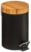 Κάδος Απορριμμάτων Μπάνιου (Φ17x25.5) F-V 3lt Natureo Black 140801N