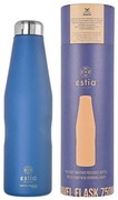 Estia Θερμός - Μπουκάλι Travel Flask Save The Aegean 750ml Denim Blue 01-16616