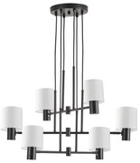 Φωτιστικό Οροφής Πολύφωτο Homelighting 77-8295 Black/White