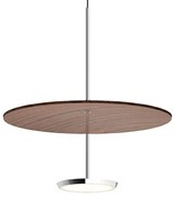 Φωτιστικό Οροφής Sky Dome 18 10570/10584 46x44,4cm Led 1250lm 18W Aluminium-Walnut Pablo Designs