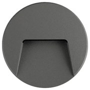 Απλίκα LED Εξωτερικού Χώρου Eurolamp 145-52095 Dark Grey