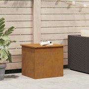 vidaXL Κουτί αποθήκευσης εξωτερικών χώρων Καφέ 55 x 50.5 x 50 εκ.