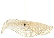 Φωτιστικό Οροφής Boho Melemele 01842 Φ100x12cm 1xE27 Beige GloboStar