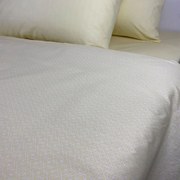 Σεντόνια Iris Με Λάστιχο (Σετ 3τμχ) Yellow Astron Μονό 100x240cm 100% Cotton