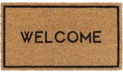 Πατάκι Εισόδου 05.862041002 Welcome Brown-Black 33X60