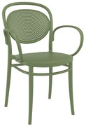ΠΟΛΥΘΡΟΝΑ ΠΟΛ/ΝΙΟΥ ΜΑΡΣΕΛ XL OLIVE GREEN 57Χ52Χ85εκ.