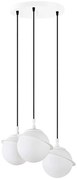 Φωτιστικό Οροφής Hug 942FLG1649 36x36x167cm 3xE14 40W White Opviq