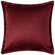 Βελουτέ Διακοσμητική Μαξιλαροθήκη (45x45) Silk Fashion A804 Μπορντώ