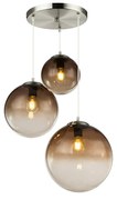 Κρεμαστό Φωτιστικό Globo Lighting Varus 15861-3 Χρώμιο