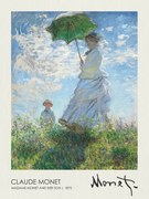 Αναπαραγωγή Madame Monet and Her Son (1875), Claude Monet