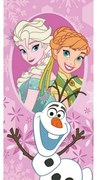Πετσέτα Θαλάσσης Παιδική Βελουτέ Disney Frozen 44 Digital Print DimCol Θαλάσσης 70x140cm 100% Cotton