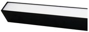Γραμμικό Φωτιστικό LED 50W 4000K 5000lm 150cm Lumen-21-15005011-Μαύρο 21-15005011