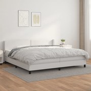 ΚΡΕΒΑΤΙ BOXSPRING ΜΕ ΣΤΡΩΜΑ ΛΕΥΚΟ 200X200 ΕΚ. ΣΥΝΘΕΤΙΚΟ ΔΕΡΜΑ 3130740